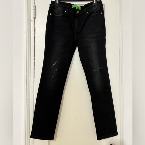 NWT Free People X Sandrine Rose Washed Black Skinny Jeans - Picture 5 of 7